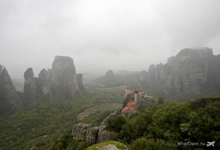 Самостоятельная поездка в Метеоры в Греции