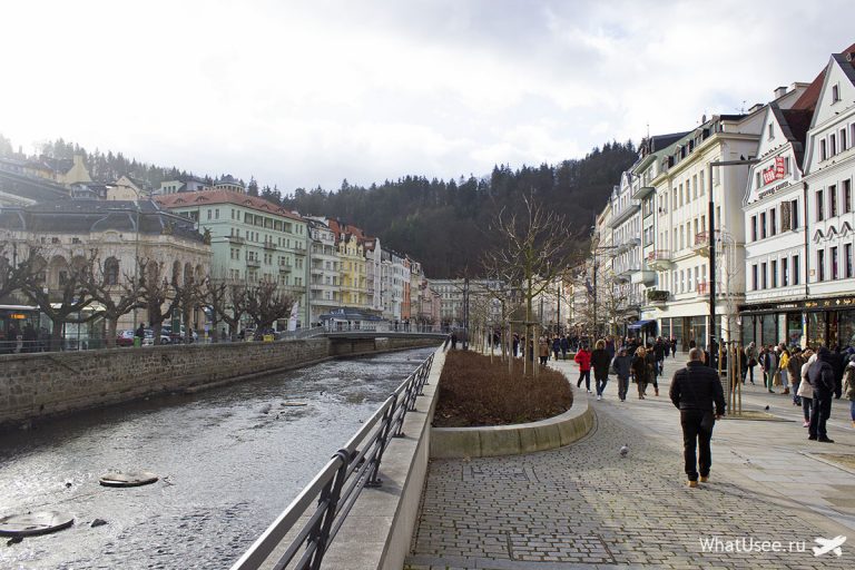 Чехия: Карловы Вары зимой