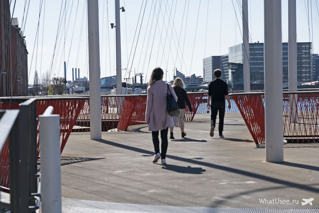 Круглый мост в Копенгагене