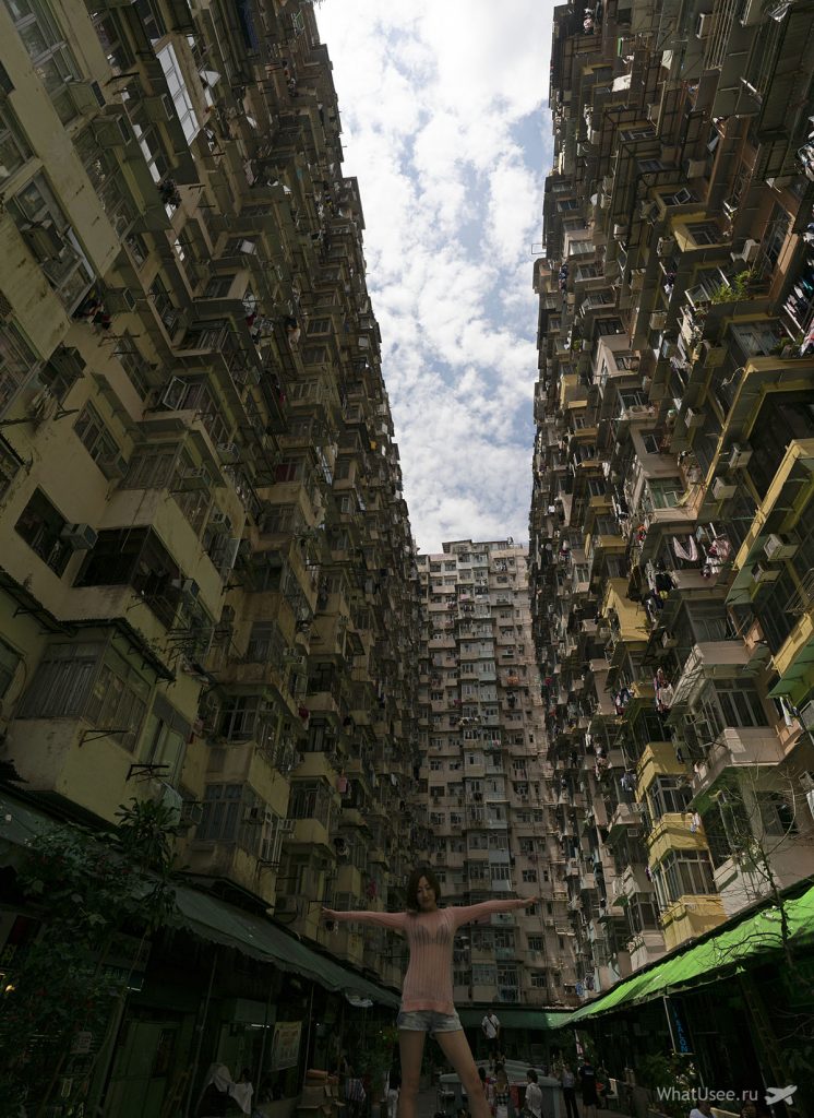 Высотные дома в Гонконге