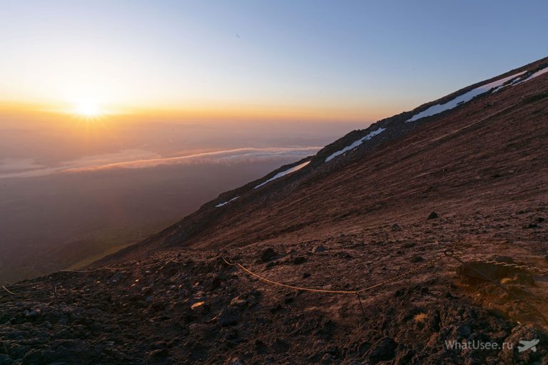Япония: восхождение на Фудзи